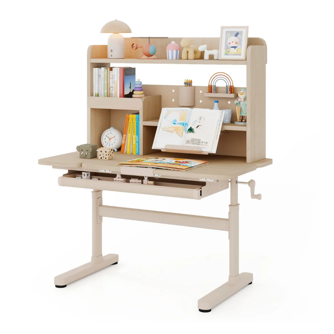 Kinderschreibtisch mit Kinderstuhl Schülerschreibtisch ergonomischer Kinderschreibtischstuhl