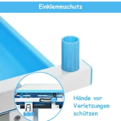Kinderschreibtisch Neigungsverstellbar Schülerschreibtisch mit Lampe und Stuhl Farbewahl
