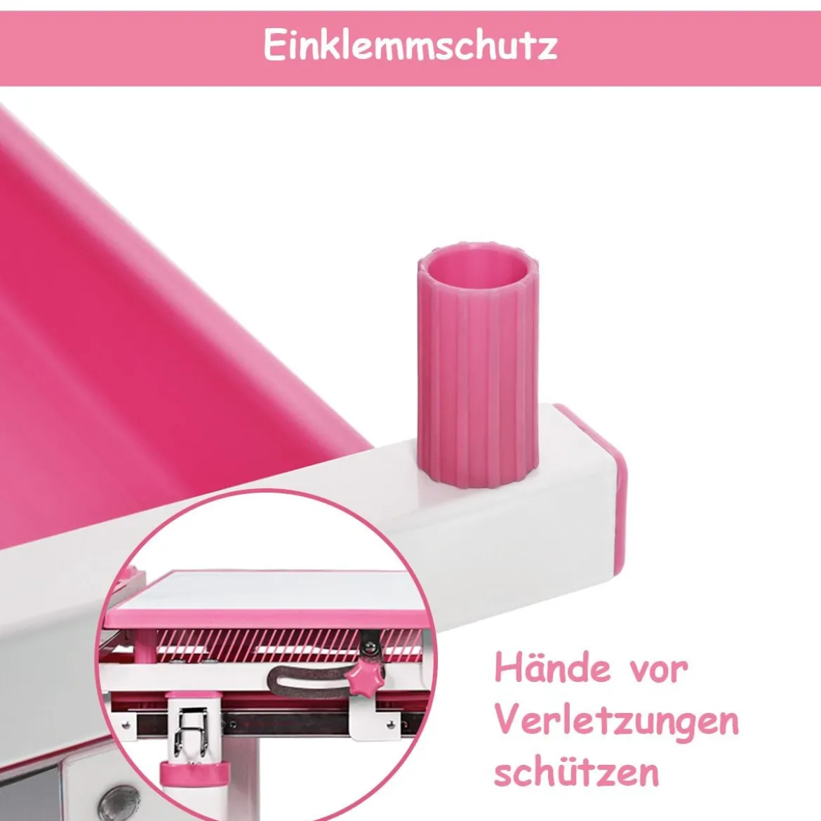 Kinderschreibtisch Neigungsverstellbar Schülerschreibtisch mit Lampe und Stuhl Farbewahl