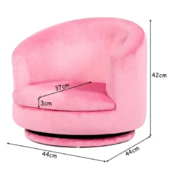 Kindersessel Kindercouch Kindersofa Drehsofa Kinder Minisofa Rosa