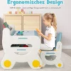 Kinder Sitzgruppe mit Höhen- & Neigungsverstellbarer Tischplatte Zeichentisch Blau