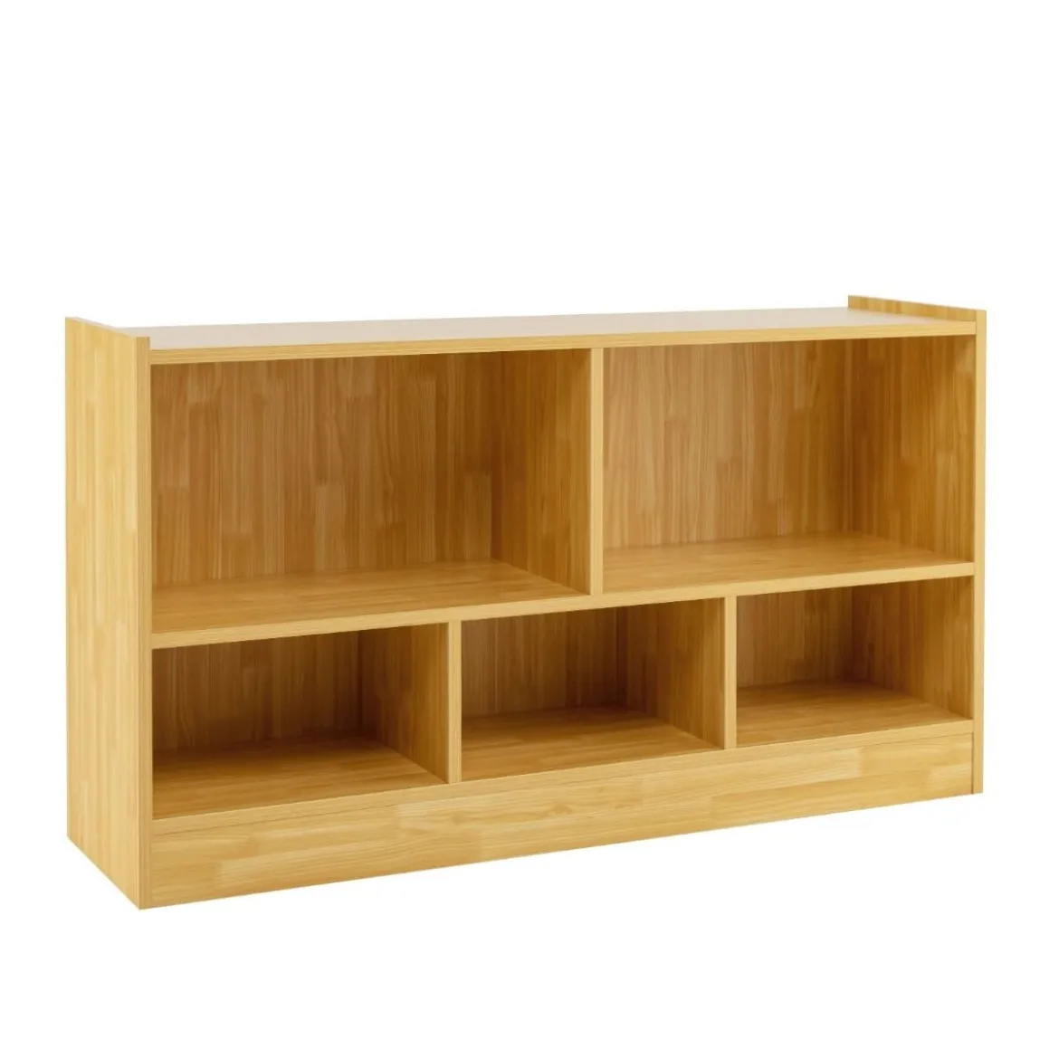 Kinder Spielzeugschrank aus Holz Kinderregal Bücherregal 111 x 30 x 61,5 cm