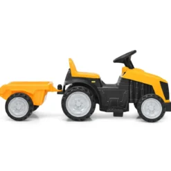 Kinder Traktor 2-Gang 6V Aufsitztraktor Kinderfahrzeug Elektroauto Gelb