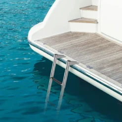 Klappbare Ausziehbare Schwimmplattform-Leiter mit Rutschfesten Stufen 40,5 x 31 cm