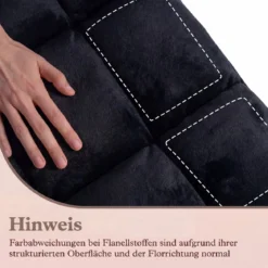 Klappbarer Bodenstuhl Bodensessel mit Verstellbarer Rückenlehne & Hochdichtem Schaumstoff Farbe wählbar
