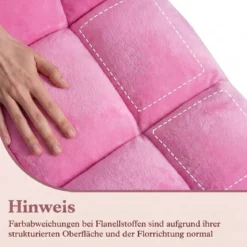 Klappbarer Bodenstuhl Bodensessel mit Verstellbarer Rückenlehne & Hochdichtem Schaumstoff 66,5 x 53 x 53 cm