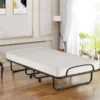Klappbett auf Rädern mit Matratze für Erwachsene 190 x 80 x 39 cm hergestellt in Italien Herkunft: Italien