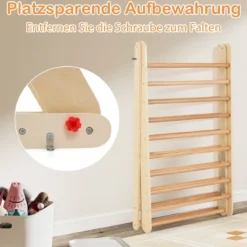 Kletterdreieck mit Leiter Klappbares Klettergerüst Sprossendreieck zur Entwicklung