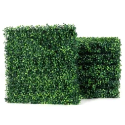 Künstliches Pflanzenwand künstliche Buchsbaum-Teile 50 x 50 cm Grün