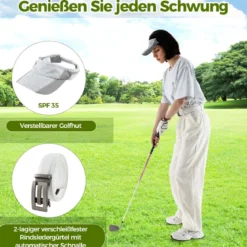 Komplettes Golf Geschenkset für Damen Golf-Zubehör Set mit 3 Golfbällen Golfgeschenk in Geschenkbox