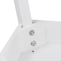 Kosmetiktisch Set 4 Schubladen Schminktisch Frisiertisch mit Hocker und Spiegel Holz