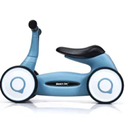 Laufrad Balance Fahrrad Balance Bike Kinderlaufrad Lauflernrad für Kinder Fahrrad Lernlaufrad ohne Pedal für Kinder 59x29x40cm Blau