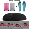 400L Auto Dachbox Dachkoffer mit Transportbändern Dachtasche Gepäckbox Dachgepäckträger Tasche