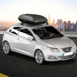 250L Auto Dachbox mit Zentralverriegelung & Schlüsseln & Gurten Abschießbarer Dachkoffer