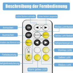 LED Kosmetikspiegel Tischspiegel mit 4 Beleuchtungsmodi Makeup Spiegel