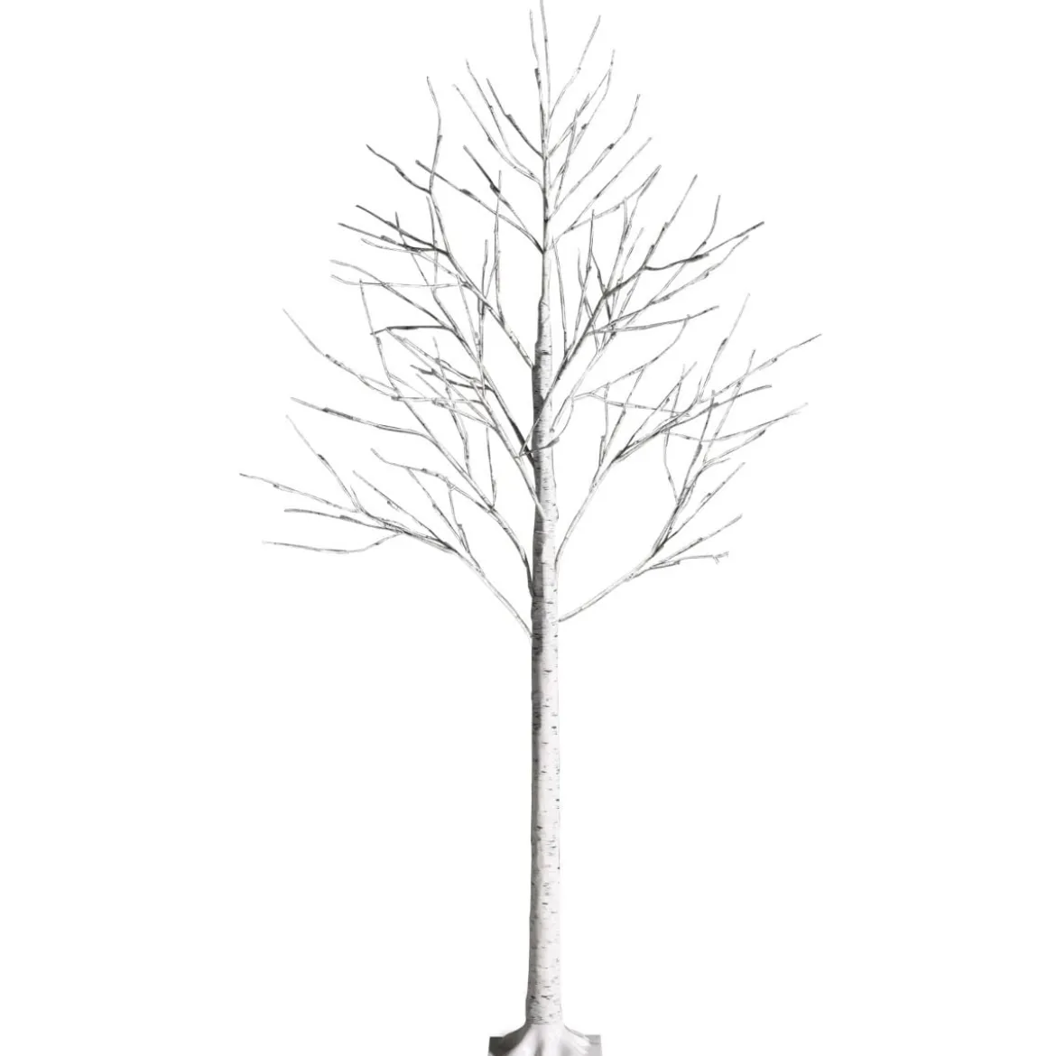 LED Lichterbaum mit Warmweißen LED-Leuchten Birkenbaum Künstlicher Weihnachtsbaum
