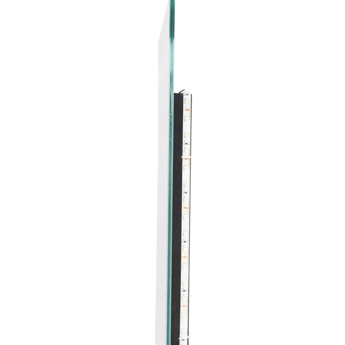LED-Spiegel Badezimmer Spiegel mit Beleuchtung Wandspiegel Quadratisch 70 x 50 x 3 cm