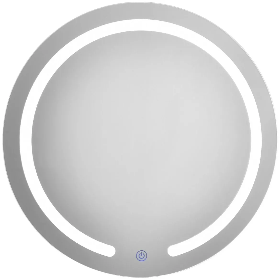 LED-Spiegel Runder Badezimmerspiegel mit LED-Leuchten 50 cm Durchmesser