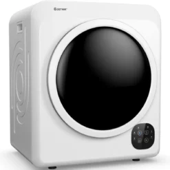 91 L Elektrischer Trockner 1500W Ablufttrockner Wäschetrockner Weiß 59,5 cm x 51 cm x 68 cm