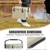 23L Isolierbox mit Flaschenöffner & Griff Tragbare Kühlbox Wärmebehälter für Camping Kahki