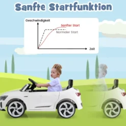 Lizenziertes Audi SQ8 Kinderauto 12-V-Elektrofahrzeug mit Fernbedienung Schwarz/Rosa