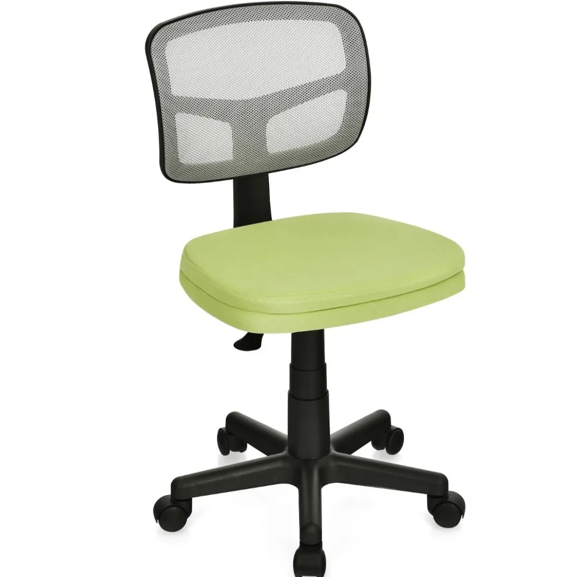 Low-Back-Bürostuhl höhenverstellbar Chefsessel belastbar 50 x 50 x 79-91 cm Grün
