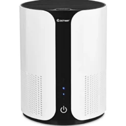Luftreiniger Air Purifier Desktop-Luftfilter mit 3 Geschwindigkeiten 21 x 21 x 28 cm