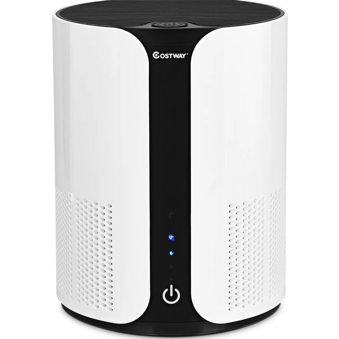 Luftreiniger Air Purifier Desktop-Luftfilter mit 3 Geschwindigkeiten 21 x 21 x 28 cm