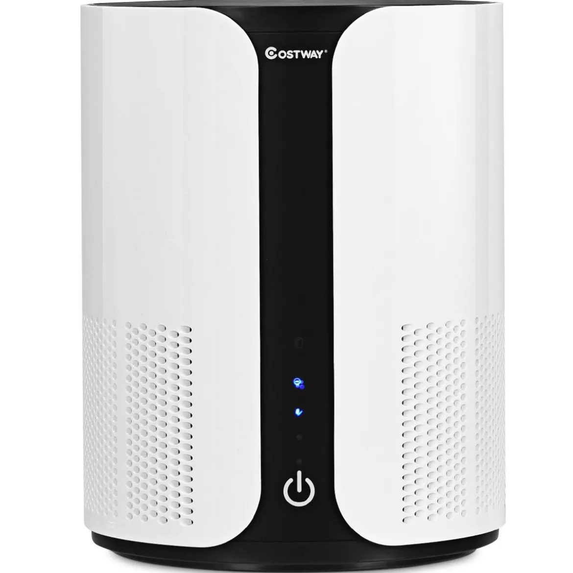 Luftreiniger Air Purifier Desktop-Luftfilter mit 3 Geschwindigkeiten 21 x 21 x 28 cm