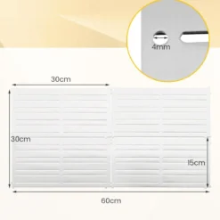 Magnetische Werkzeughalter Wand 4 Werkzeugplatten 32 starken Magnetstreifen