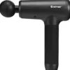 Massagepistole mit 6 Massageköpfen Massage Gun mit LCD-Bildschirm Muskelmassagepistole Schwarz