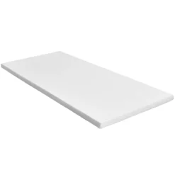 MatratzentopperKühlender Gel-Topper Weiche Matratzenauflage 200 x 90 x 5 cm Weiß