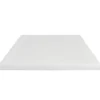 Matratzentopper Kühlender Gel-Topper mit abnehmbarem Bezug 200 x 90 x 5 cm Weiß