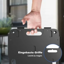 Mobiler Transportwagen mit ineinandergreifendem Kanten-Design und 4 reibungslosen Rollen einer Tragfähigkeit 543 kg