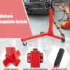 Motorständer 340 kg Motorheber 360° drehbar mit 4 verstellbaren Armen Motorhalter für Garagen