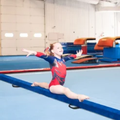 2,1M Schwebebalken Gymnastik Training Zusammenfaltbar Strapazierfähig Fitness