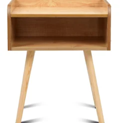 Nachttisch 40 x 30 x 48,5 cm Natur Design Ablagetisch Couchtisch