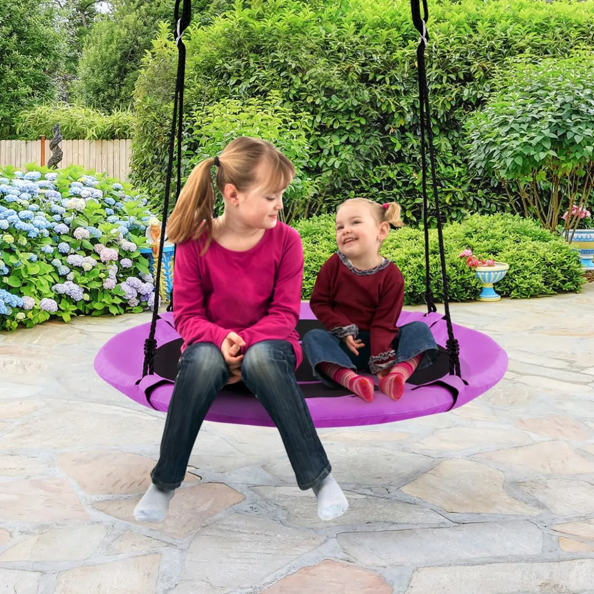 Nestschaukel Gartenschaukel Outdoor Kinderschaukel bis 150 kg