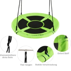 Nestschaukel Gartenschaukel Outdoor Kinderschaukel bis 150 kg