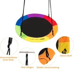 Nestschaukel Gartenschaukel Outdoor Kinderschaukel bis 150 kg