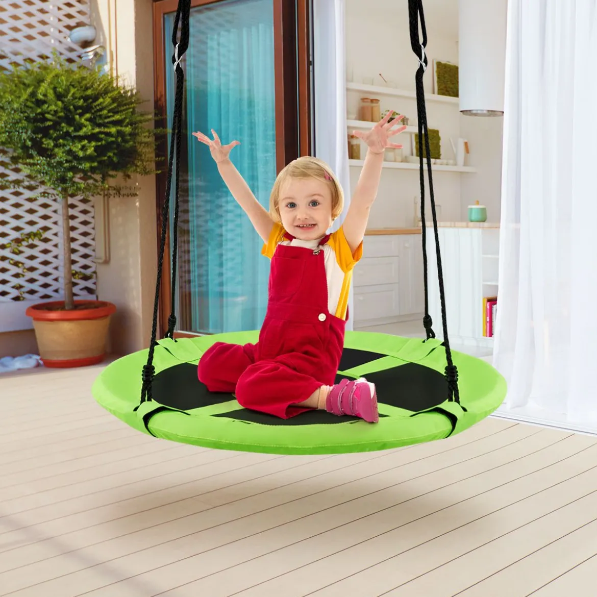 Nestschaukel Gartenschaukel Outdoor Kinderschaukel bis 150 kg
