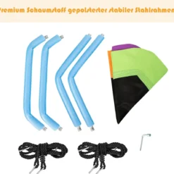 Nestschaukel Kinder Baumschaukel Hängeschaukel Tellerschaukel 94x84cm 150kg Tragkraft