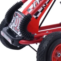 Pedal Gokart Racing Kinderauto Pedalfahrzeug Tretauto Gocart Sitzaußen