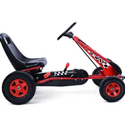 Pedal Gokart Racing Kinderauto Pedalfahrzeug Tretauto Gocart Sitzaußen