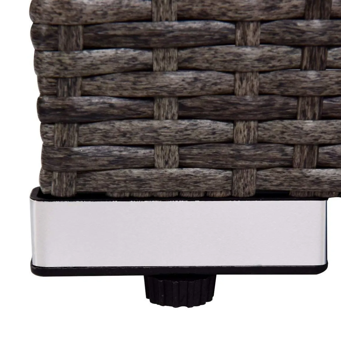 Poly Rattan Gartengarnitur Gartenset Rattanmöbel Lounge Set inkl. 2 Sets Kissenbezüge