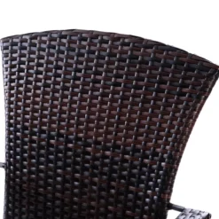 Polyrattan-Sessel Gartenstuhl Rattanstuhl Gartenmöbel Braun 78 x 80 x 80 cm