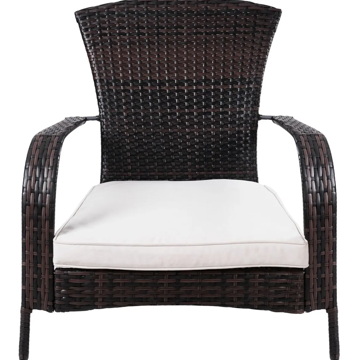 Polyrattan-Sessel Gartenstuhl Rattanstuhl Gartenmöbel Braun 78 x 80 x 80 cm