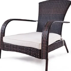 Polyrattan-Sessel Gartenstuhl Rattanstuhl Gartenmöbel Braun 78 x 80 x 80 cm