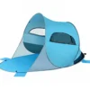 Pop Up Strandmuschel 3-4 Personen Strandzelt Sonnenschutz Wurfzelt für Outdoor Blau