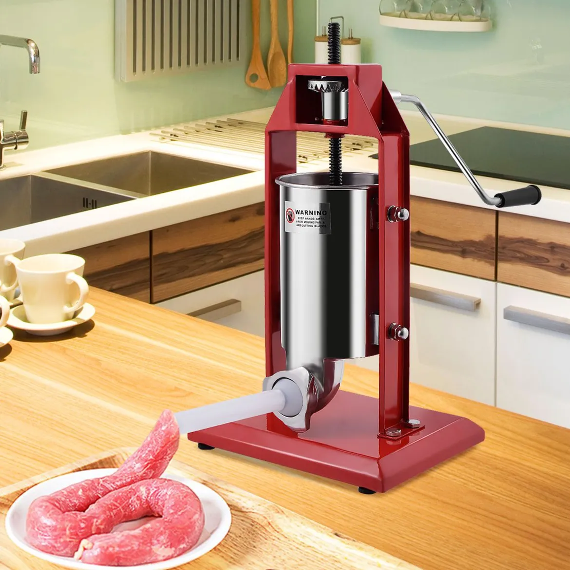Profi Wurstfüller 3L Industrie Wurstfüllmaschine 42 x 30 x 49 cm Edelstahl